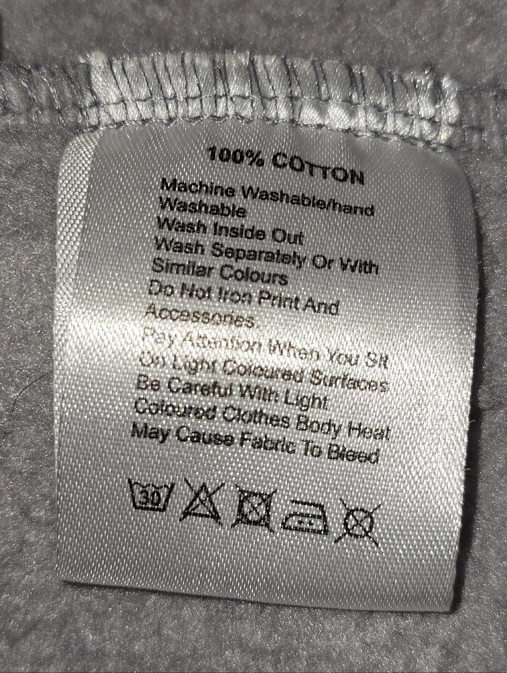 Northern Garms Men's Light Gray Cotton Cargo Sweat Jogger Pants Medium